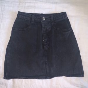 John Galt Denim Jean Skirt